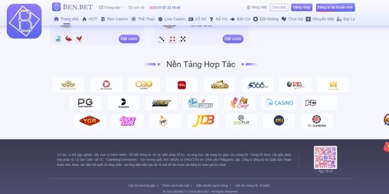 Tải app BENBET giúp bạn truy cập sân chơi nhanh chóng và tiện lợi hơn