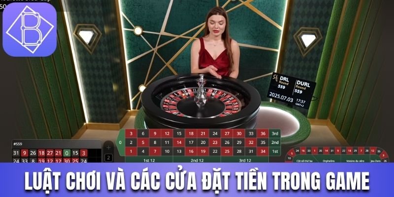 Luật chơi và các cửa đặt tiền trong game